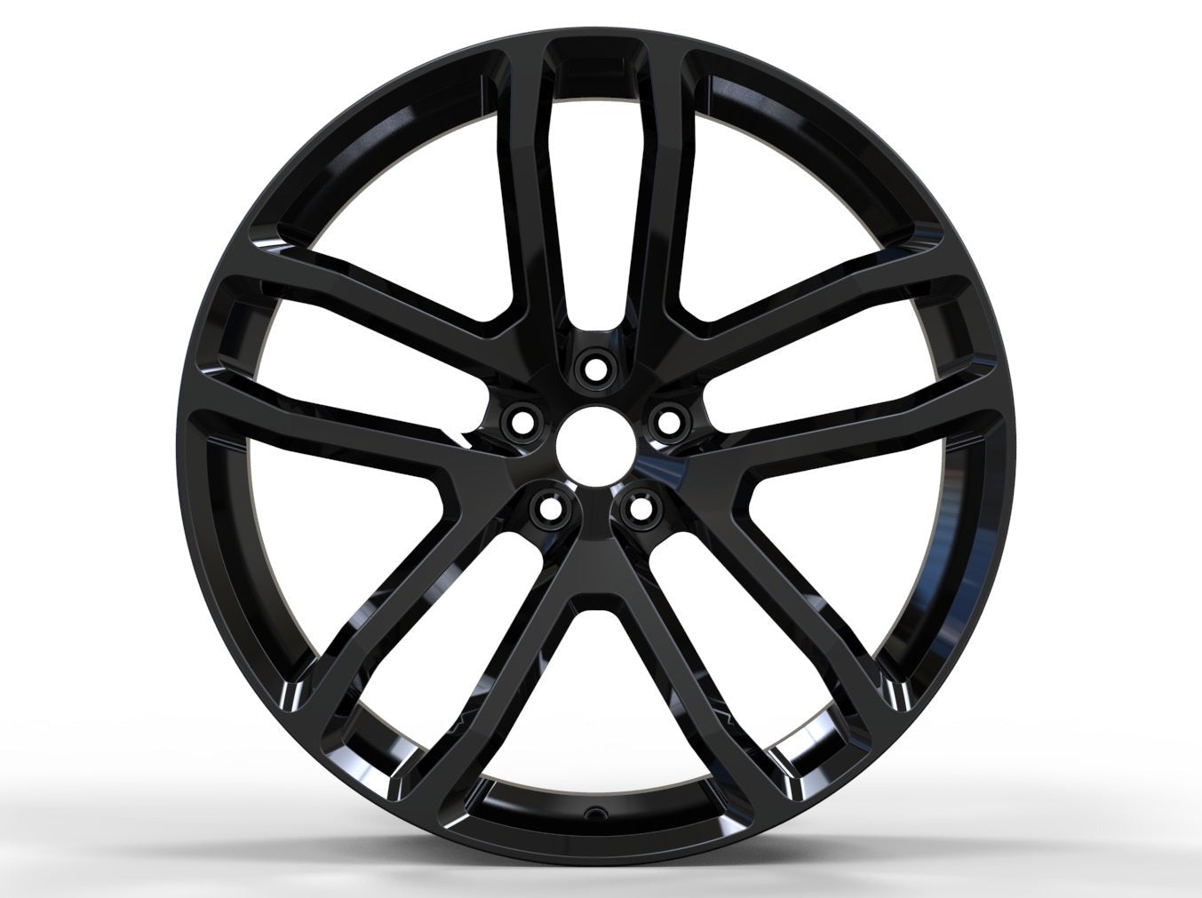We manufacture premium quality forged wheels rims for BMW X5 G05 X6 G06 X7 G07 in any design, size, color. Wheels size: Front: 22 x 9.5 ET 32-37 Rear: 22 x 10.5 ET 43 PCD: 5 X 112 CB: 66.6 Forged wheels can be produced in any wheel specs by your inquiries and we can provide our specs Compared to standard alloy cast wheels, forged wheels have the highest strength-to-weight ratio; they are 20-25% lighter while maintaining the same load factor.