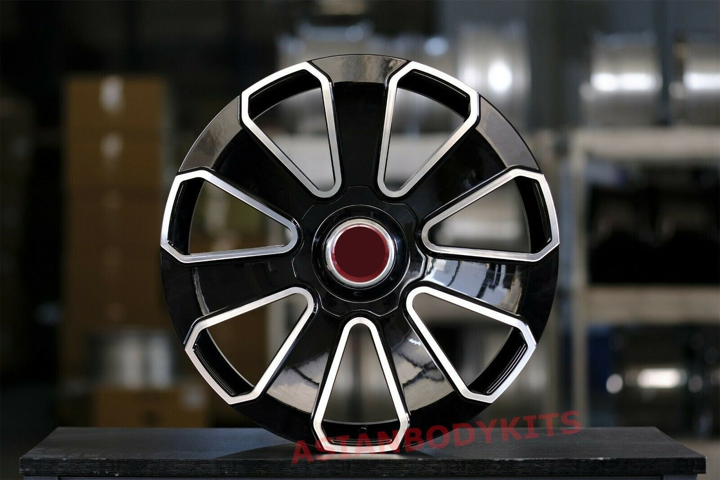 pasują do Bentley Bentayga 22-calowe KUTE FELGI felgi 22x10 ET28 5x130 BLACK MF