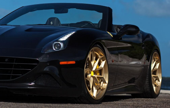 3-częściowe kute felgi na rynku wtórnym do FERRARI CALIFORNIA T