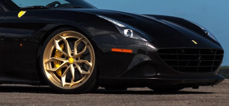 3-częściowe kute felgi na rynku wtórnym do FERRARI CALIFORNIA T