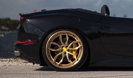 3-częściowe kute felgi na rynku wtórnym do FERRARI CALIFORNIA T