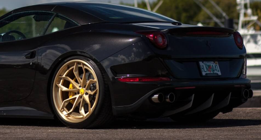 3-częściowe kute felgi na rynku wtórnym do FERRARI CALIFORNIA T
