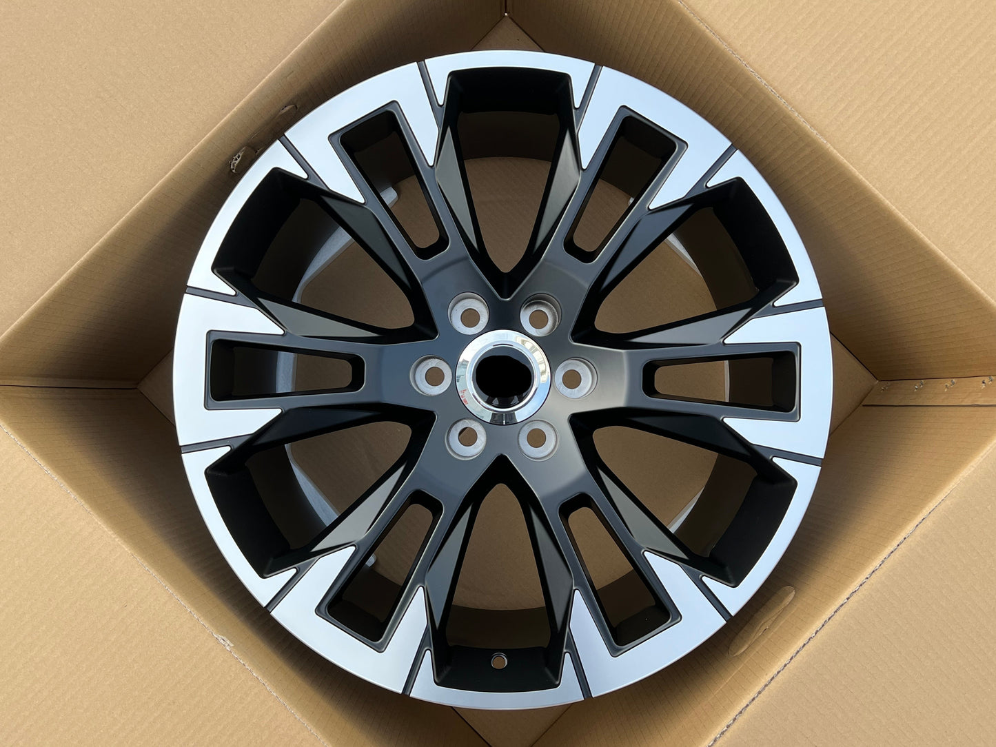 Cutting X Gloss Black 1 Wheel MSC13-60001 22x9 ET45 ET50 ET60 MODELLISTA WHEELS LC300