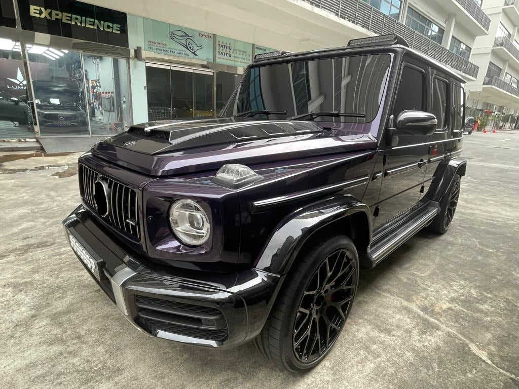 BRABUS MONOBLOCK WHEELS We produced premium quality forged wheels rims for MERCEDES BENZ G CLASS G63 G500 Our wheels sizes: Front 24 x 10 ET 20 Rear 24 x 10 ET 20 Finishing: Glossy Black Forged wheels can be produced in any wheel specs by your inquiries and we can provide our specs