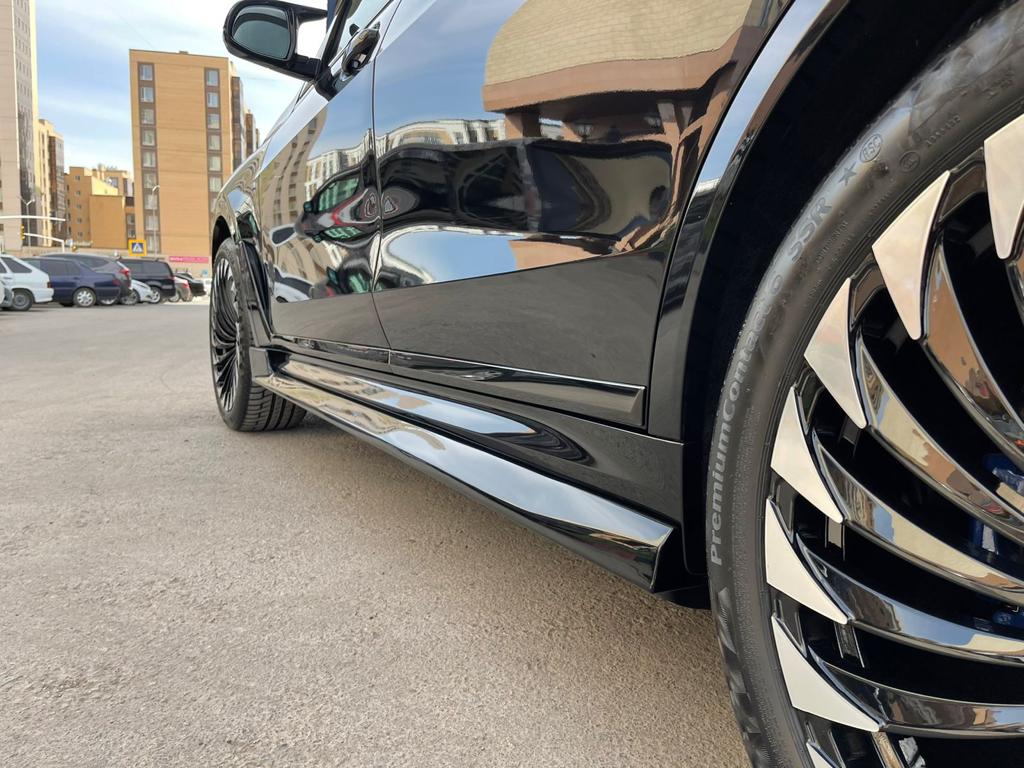 FORGIATO We produced premium quality forged wheels rims for BMW X7 G07 Our wheels sizes: Front 22 x 9.5 ET 22 Rear 22 x 10 ET 30 Finishing: Glossy Black + Machined Face Forged wheels can be produced in any wheel specs by your inquiries and we can provide our specs