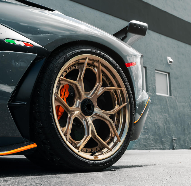 3-częściowe kute felgi na rynku wtórnym do LAMBORGHINI AVENTADOR SVJ
