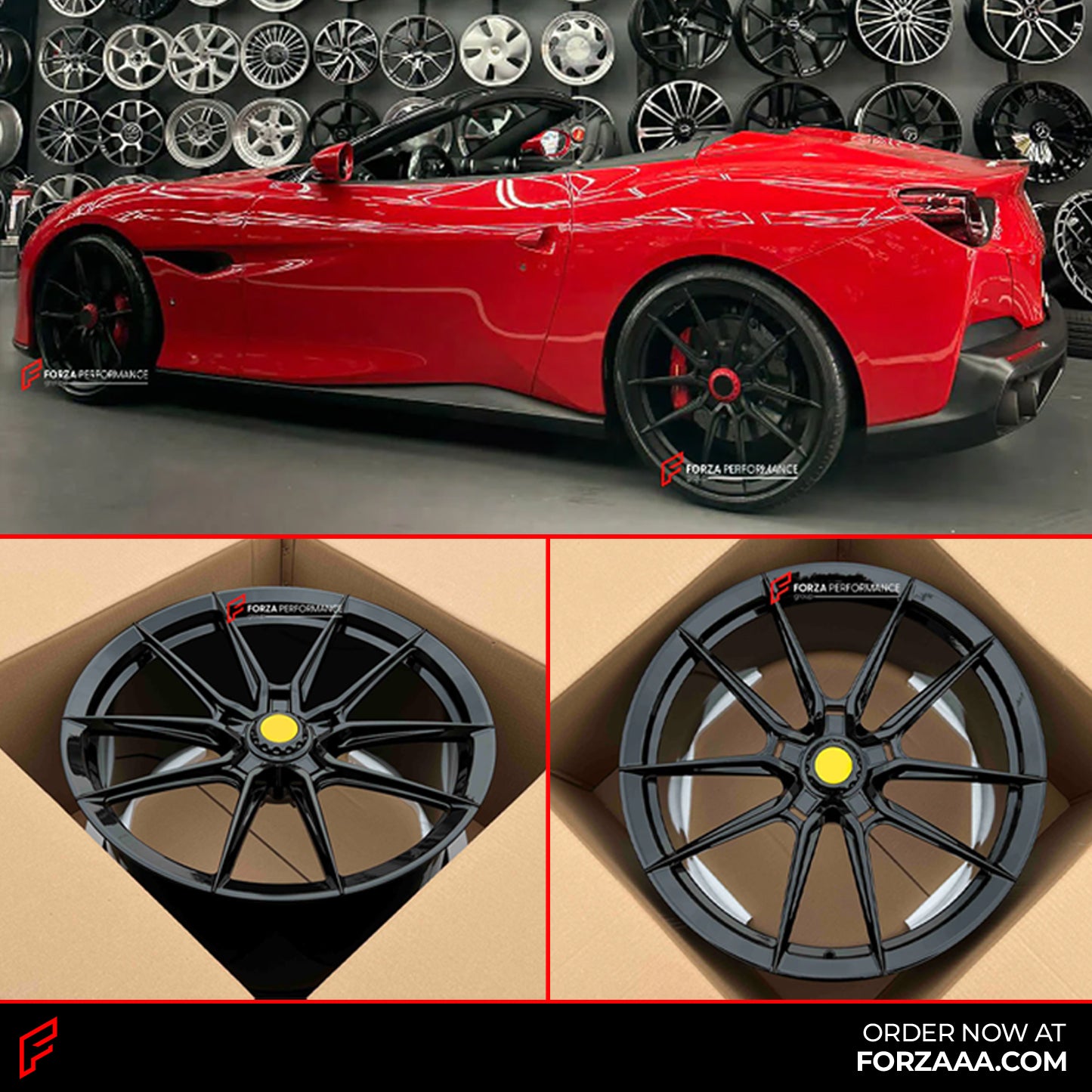 NF10 ZV NOVITEC FORGED WHEELS FOR FERRARI PORTOFINO