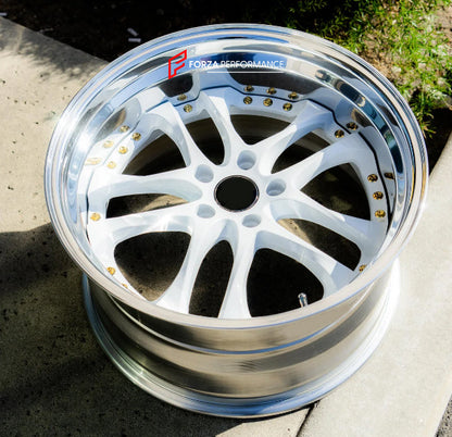 GMR DESIGN GMR CAESAR STYLE 3-PIECE FORGED WHEELS FOR ANY CAR