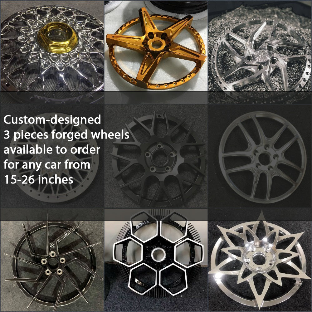 HERRERA OUTLAW GTS CYBERPUNK 2077 DESIGN FORGED WHEELS RIMS for ANY CAR