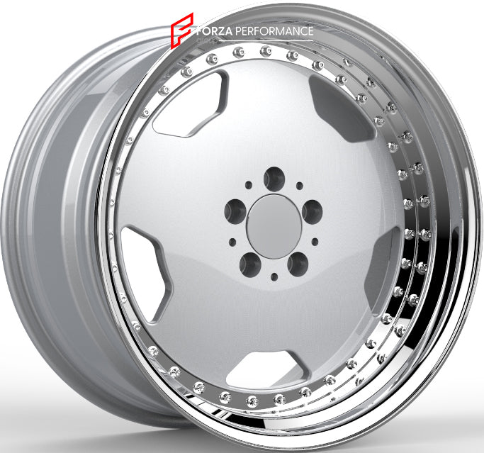 AMG MONOBLOCK RETRO EDITION 3-PIECE FORGED WHEELS RIMS for MERCEDES-BENZ S-CLASS W140 E-CLASS W124 W210