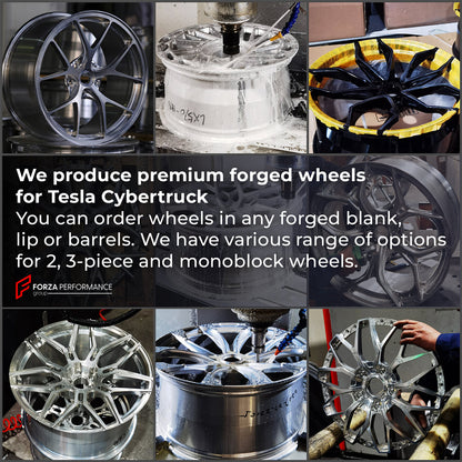 FORGED WHEELS RIMS AZ2 for TESLA CYBERTRUCK