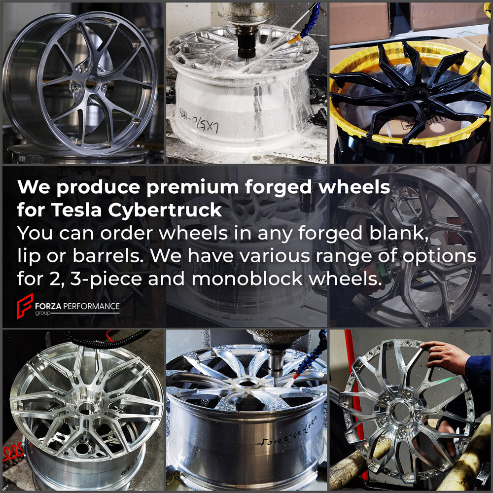 FORGED WHEELS RIMS AZ13 for TESLA CYBERTRUCK