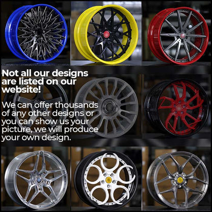 FORGED WHEELS Monoblock for ALL MODELS A252