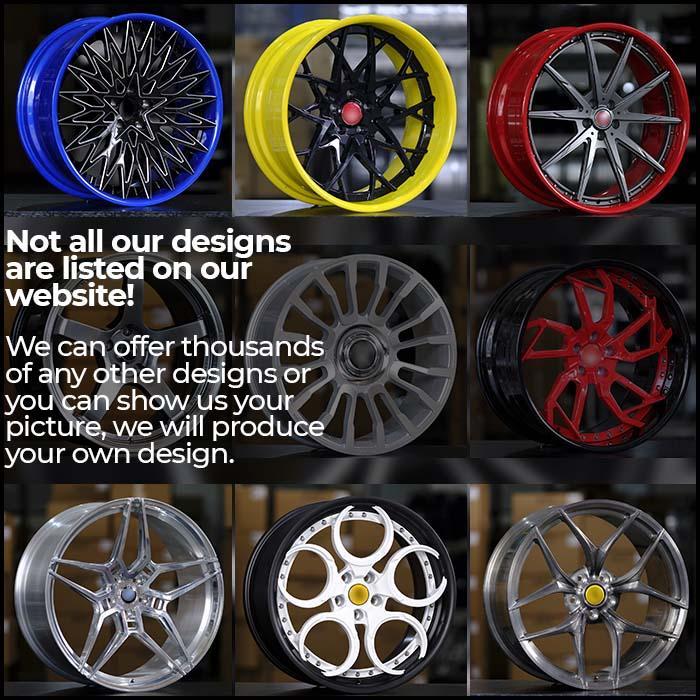 FORGED WHEELS AG 62 for ALL MODELS