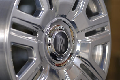 We manufacture premium quality forged wheels rims for   Rolls Royce Cullinan in any design, size, color.  Wheels size:  Front 22 x 8,5 ET 35  Rear 22 x 9,5 ET 35  PCD: 5 x 112  CB: 66,6  Forged wheels can be produced in any wheel specs by your inquiries and we can provide our specs