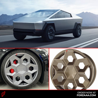 FORGED WHEELS RIMS AZ1 for TESLA CYBERTRUCK